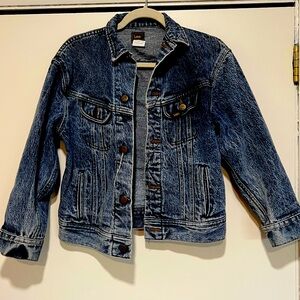 Vintage real denim Lee jean jacket